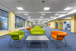 2x2 Back-Lit LED Designer Panel, 3850 Lumen Max, Wattage and CCT Selectable, Emergency Backup Option, 120-277V