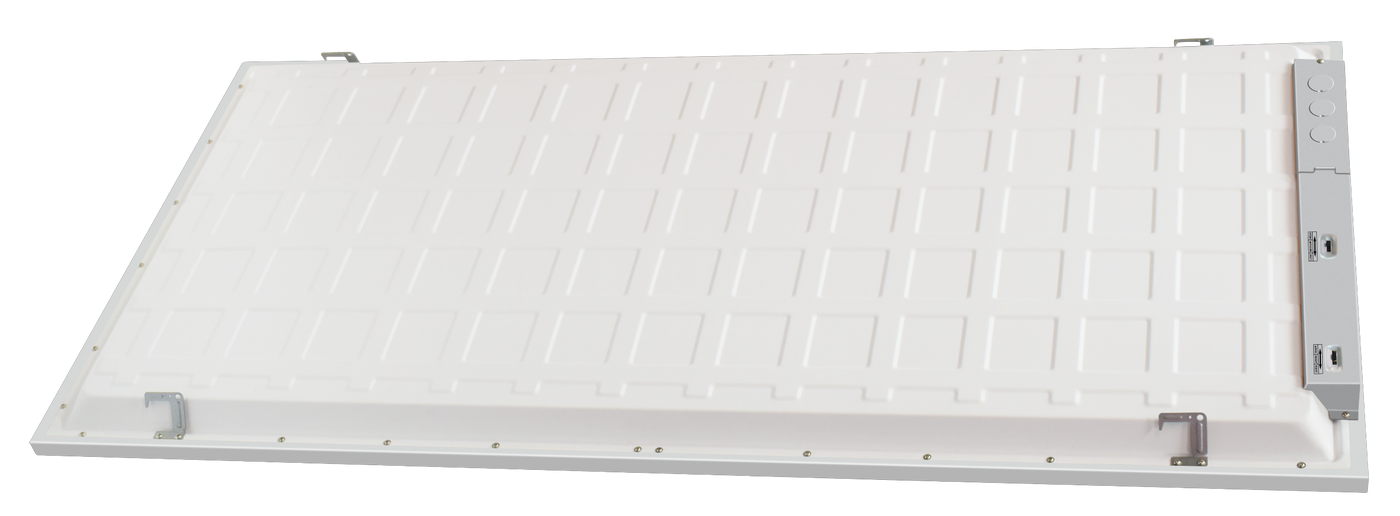 2x4 Back-Lit LED Troffer, 5500 Lumen Max, Wattage and CCT Selectable, Emergency Backup, 120-277V