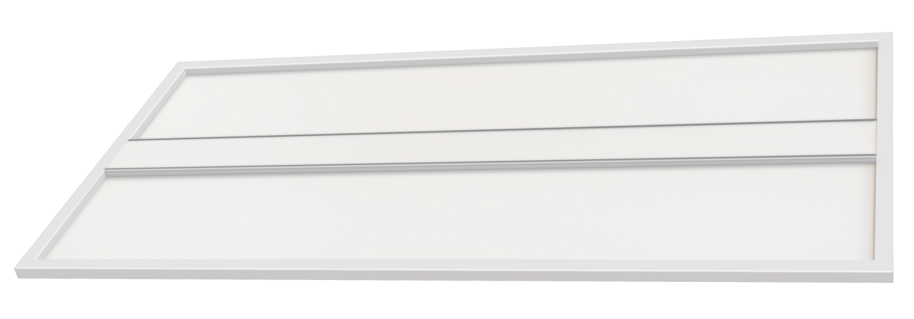 2x4 Back-Lit LED Designer Panel, 5500 Lumen Max, Wattage and CCT Selectable, Emergency Backup Option, 120-277V