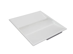 2 x 2 Foot Concord LED Center Basket Troffer, 5000 Lumen Max, Wattage and CCT Selectable, Dimmable, 120-277V