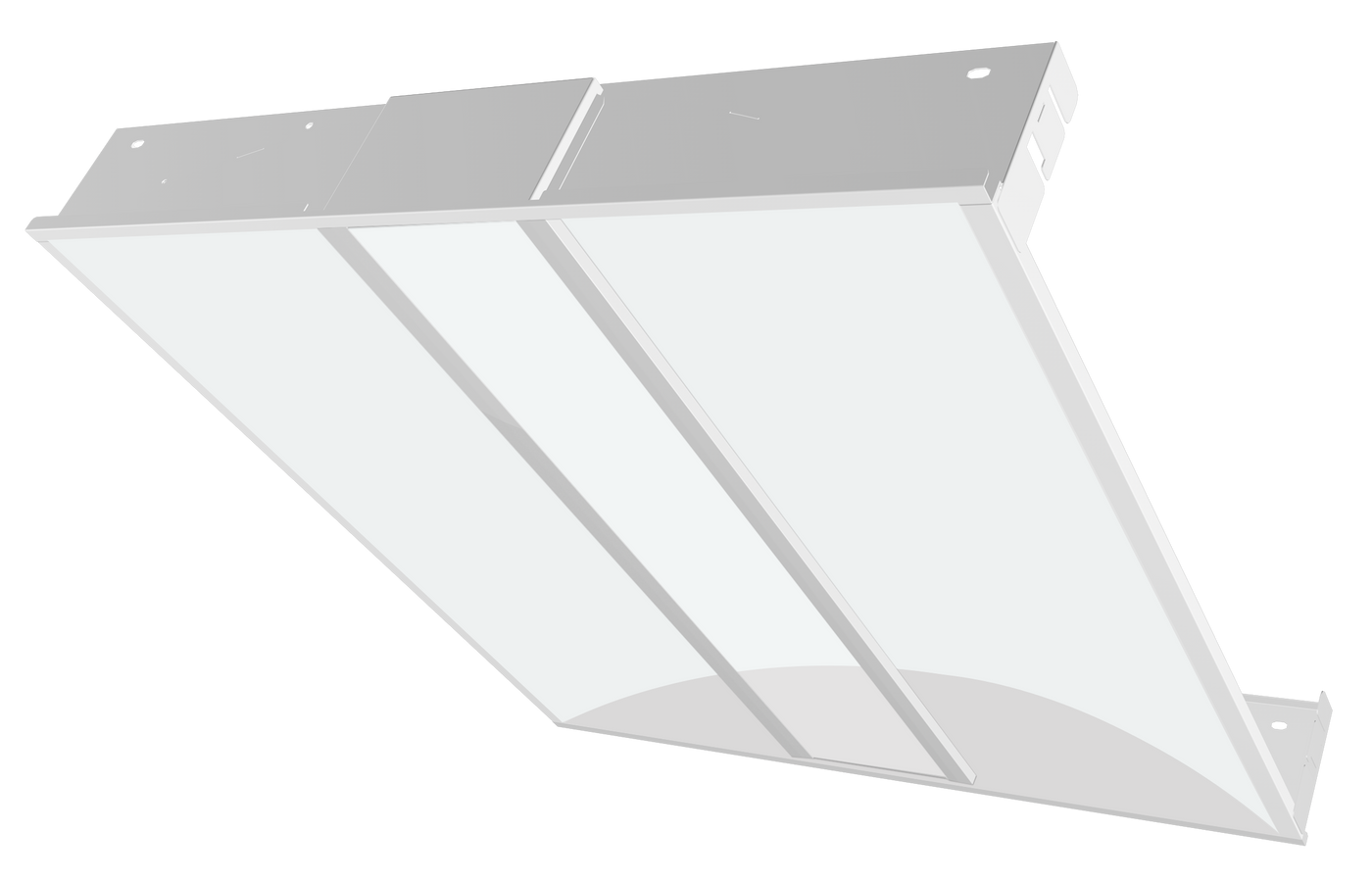 2x2 Premium Indirect LED Troffer, 4400 Lumen Max, Wattage and CCT Selectable, Dimming, 120-277V