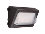 LED Traditional Wall Pack, 11,600 Lumen Max, Wattage and CCT Selectable, Beam Angle Adjustable, Integrated Photocell, 120-277V
