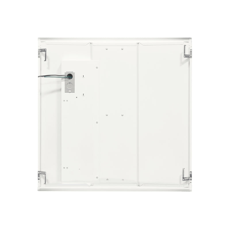 2PK 2X2 LED Troffer, 5200 Lumen Max, Wattage and CCT Tunable, 120-277V, Sensor Ready