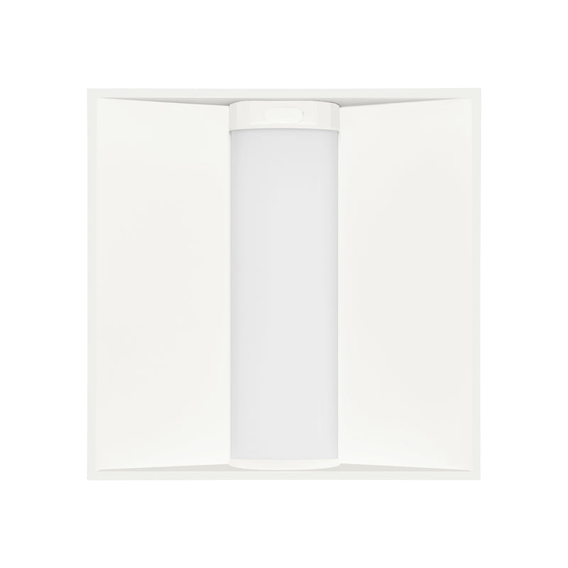 2PK 2X2 LED Troffer, 5200 Lumen Max, Wattage and CCT Tunable, 120-277V, Sensor Ready