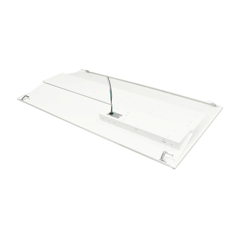 2PK 2X4 LED Troffer, 4550 Lumen Max, Wattage and CCT Tunable, 120-277V, Sensor Ready