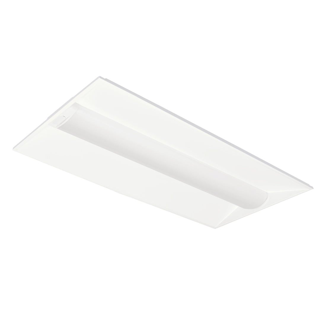 2PK 2X4 LED Troffer, 4550 Lumen Max, Wattage and CCT Tunable, 120-277V, Sensor Ready