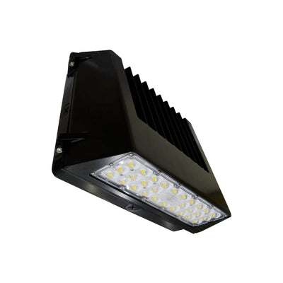 LED Full Cutoff Wall Pack, 20W/30W/40W Selectable, 5,804 Lumens, 120-277V, CCT Selectable 3000K/4000K/5000K
