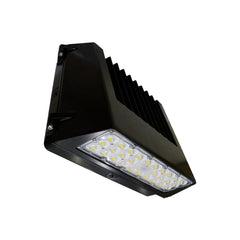 LED Full Cutoff Wall Pack, 20W/30W/40W Selectable, 5,804 Lumens, CCT Selectable 3000K/4000K/5000K, Integrated Photocell, 120-277V