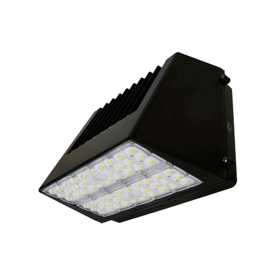 LED Full Cutoff Wall Pack, 60W/80W/110W Selectable, 14121 Lumens, 120-277V, CCT Selectable 3000K/4000K/5000K