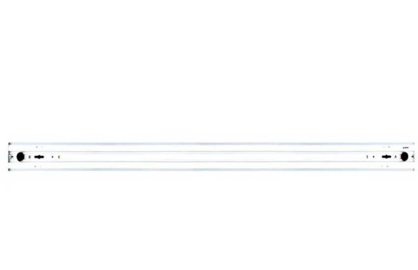 4FT Superior Architectural Seamless Linear Lights with White Louver Lens, 4710 Lumen Max, 40W, CCT Selectable, 120-277V