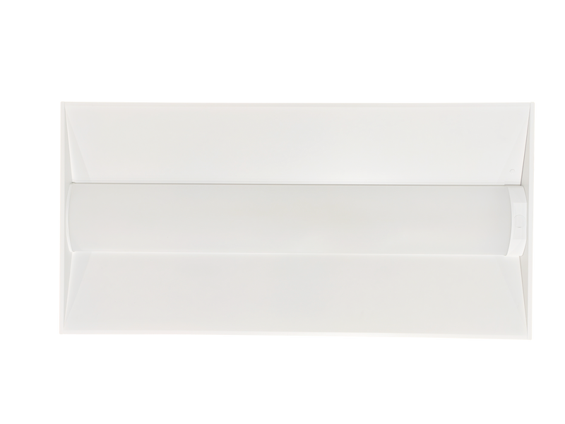 2x4 Volumetric Troffer, 12,600 Lumen Max, Wattage and CCT Selectable, Dimmable, 120-347V