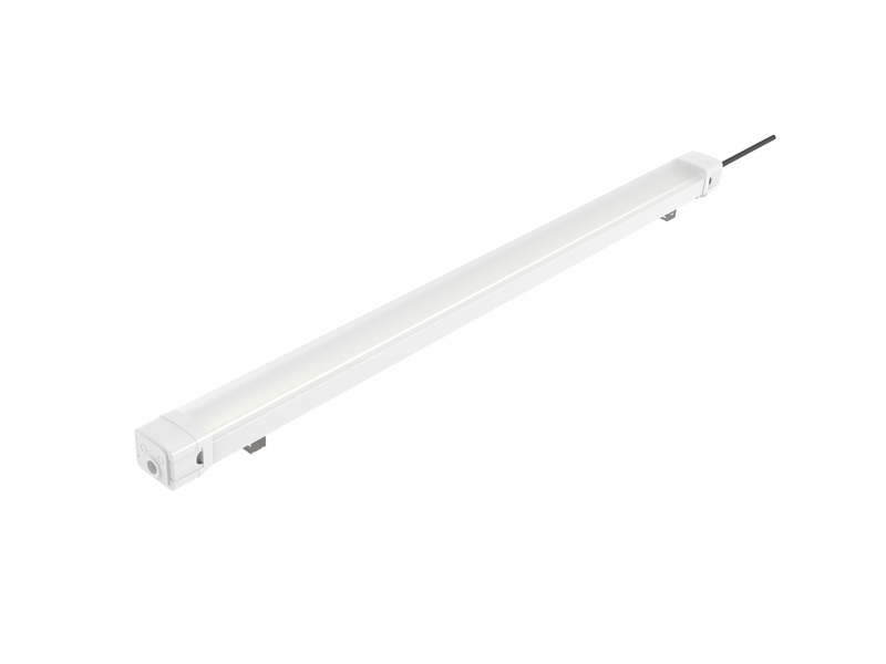 8FT LED Tri-Proof Vapor Tight Fixture, 14,000 Lumen Max, Wattage and CCT Selectable, 120-277V