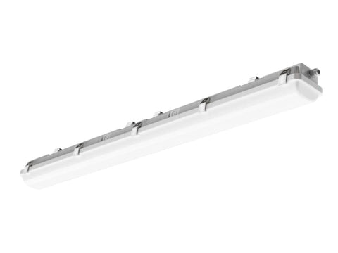 4FT LED Vapor Tight Fixture, 7,500 Lumen Max, CCT and Wattage Selectable, 120-277V
