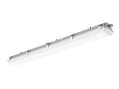 4FT LED Vapor Tight Fixture, 7,500 Lumen Max, CCT and Wattage Selectable, 120-277V