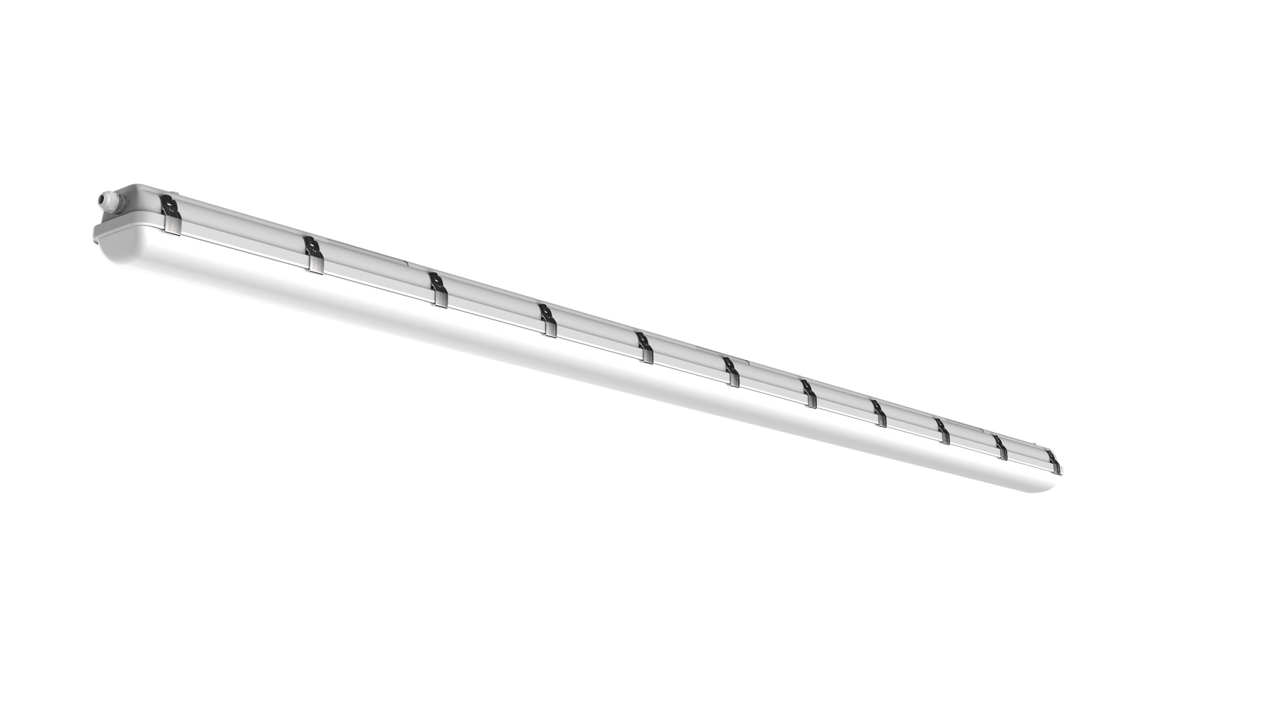 8FT LED Vapor Tight Fixture, 13000 Lumen Max, CCT and Wattage Selectable, 120-277V