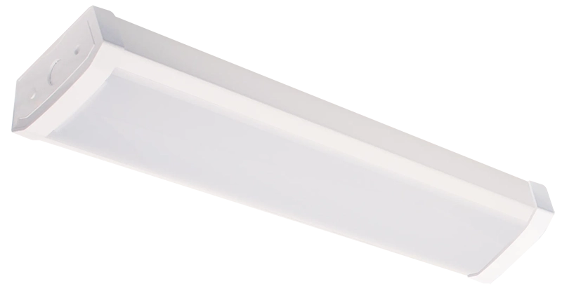 2FT 20W LED ECONOMY WRAP-AROUND FIXTURE, 30K/40K/50K, 120-277V