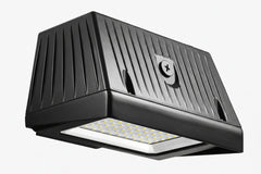 Black Hawk LED Wall Light, 18,000 Lumen Max, Wattage and CCT Selectable, 120-277V