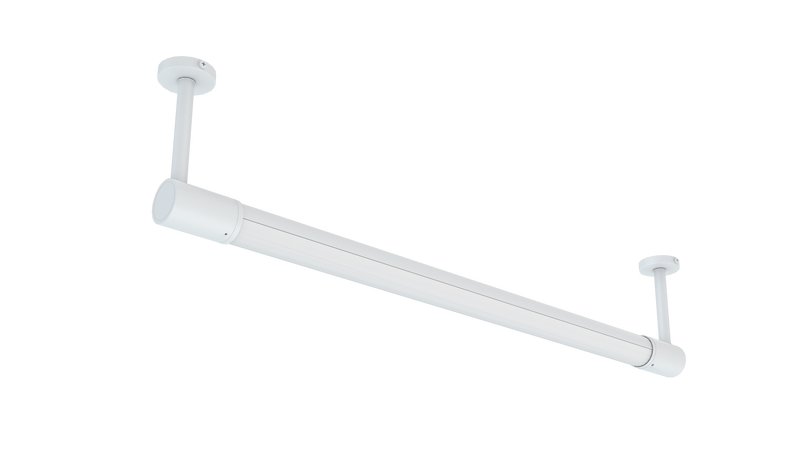 4FT LED Rotatable Outdoor Sign Light, 3000 Lumens, 30W, CCT Selectable, 120-277V, Black or White Finish