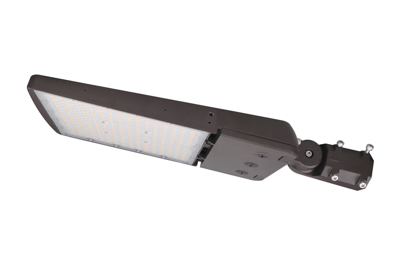 LED Area/Parking Lot Light, 23,250 Lumen Max, Wattage, CCT and Optic Selectable, 120-277V, Sensor Ready