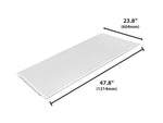 2 x 4 Foot Back Lit LED Flat Panel, 6250 Lumen Max, Wattage and CCT Selectable, Dimmable, 120-277V, TAA Compliant