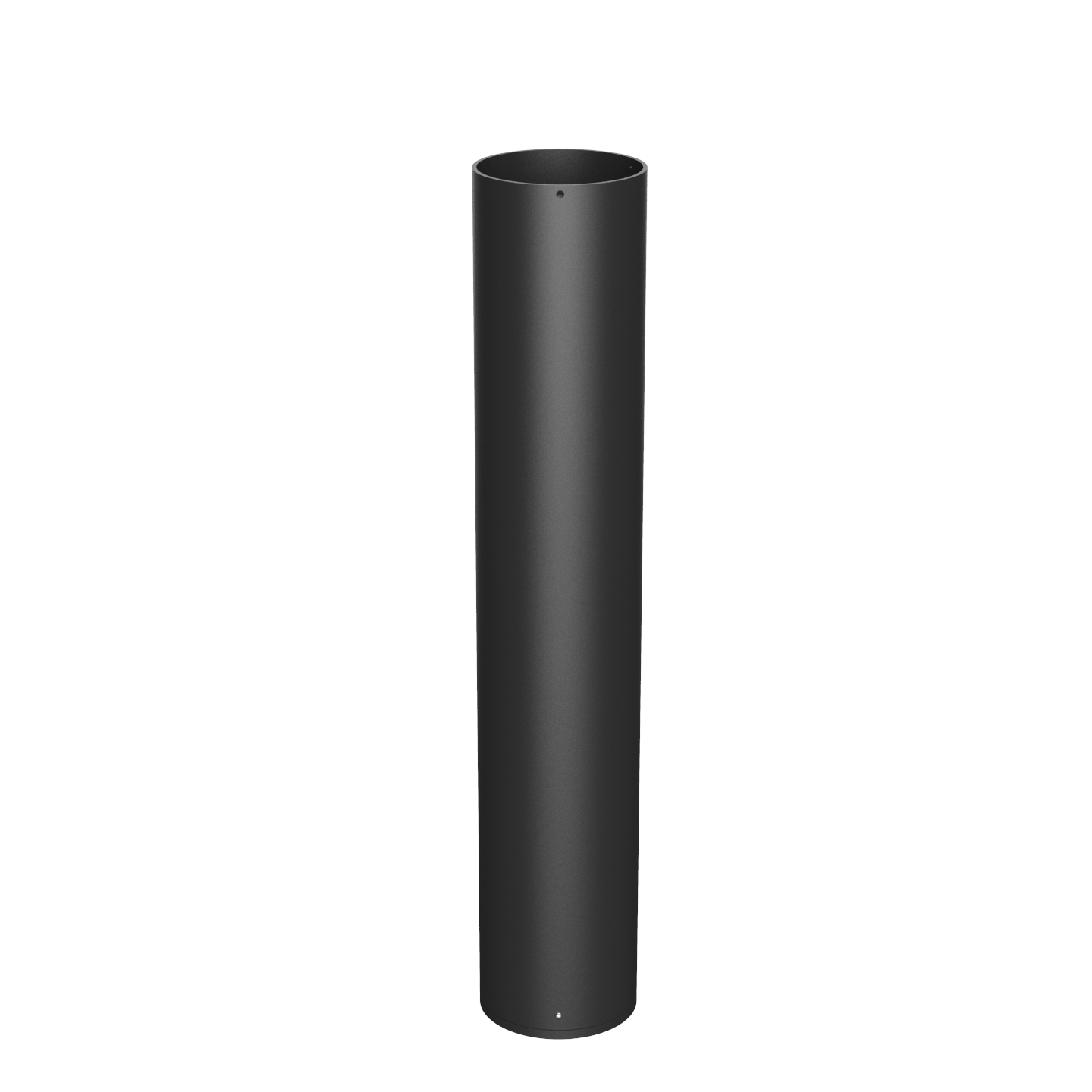 Commercial LED Bollard Light - 3360LM Max, CCT & Wattage Selectable, Flat Top Cone Reflector, Modular, 6-8" Retrofit Base, Black or Bronze