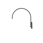 LED Gooseneck Light Fixture 3250 Lumen Max Wattage and CCT Selectable 120-277V Dome Shade Black - Gooseneck Lights