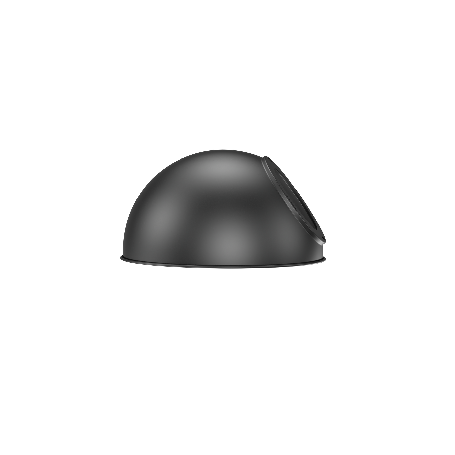 LED Gooseneck Light Fixture 3250 Lumen Max Wattage and CCT Selectable 120-277V Dome Shade Black - None (Shade Only) - Gooseneck