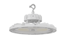 Aries G4 LED UFO High Bay, 38,400 Lumen Max, Wattage and CCT Selectable, White Finish, Comparable to 750-1000 Watt HID Fixture, 120-277V
