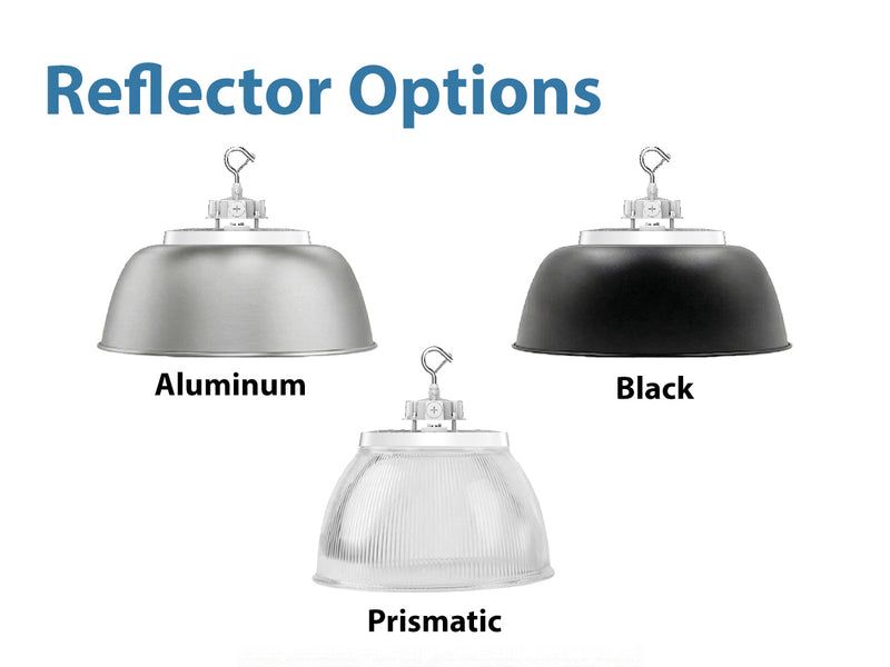 Aries G6 LED UFO High Bay, 36,000 Lumen Max, Wattage and CCT Selectable, White Finish, Comparable to 750-1000 Watt HID Fixture, 120-277V