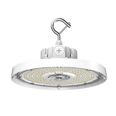 Aries G6 LED UFO High Bay, 36,000 Lumen Max, Wattage and CCT Selectable, White Finish, Comparable to 750-1000 Watt HID Fixture, 120-277V