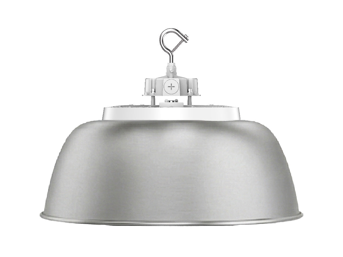 Aries G6 LED UFO High Bay, 36,000 Lumen Max, Wattage and CCT Selectable, White Finish, Comparable to 750-1000 Watt HID Fixture, 120-277V