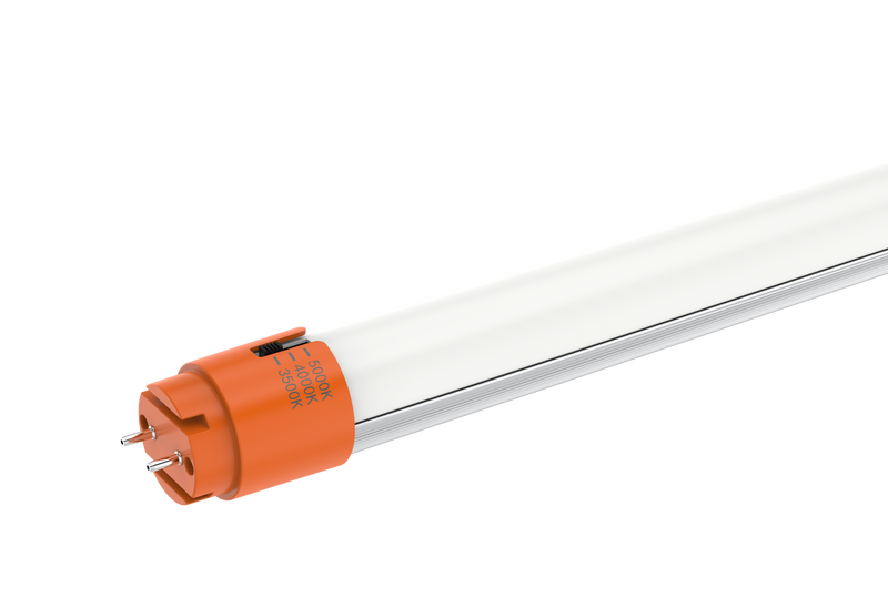 4FT Emergency LED Tube Light, 2200 Lumens, 15W, CCT Selectable, 2.5W 90 Min EMB Function w/ Test Button, 120-277V, 2 or 10 Pack