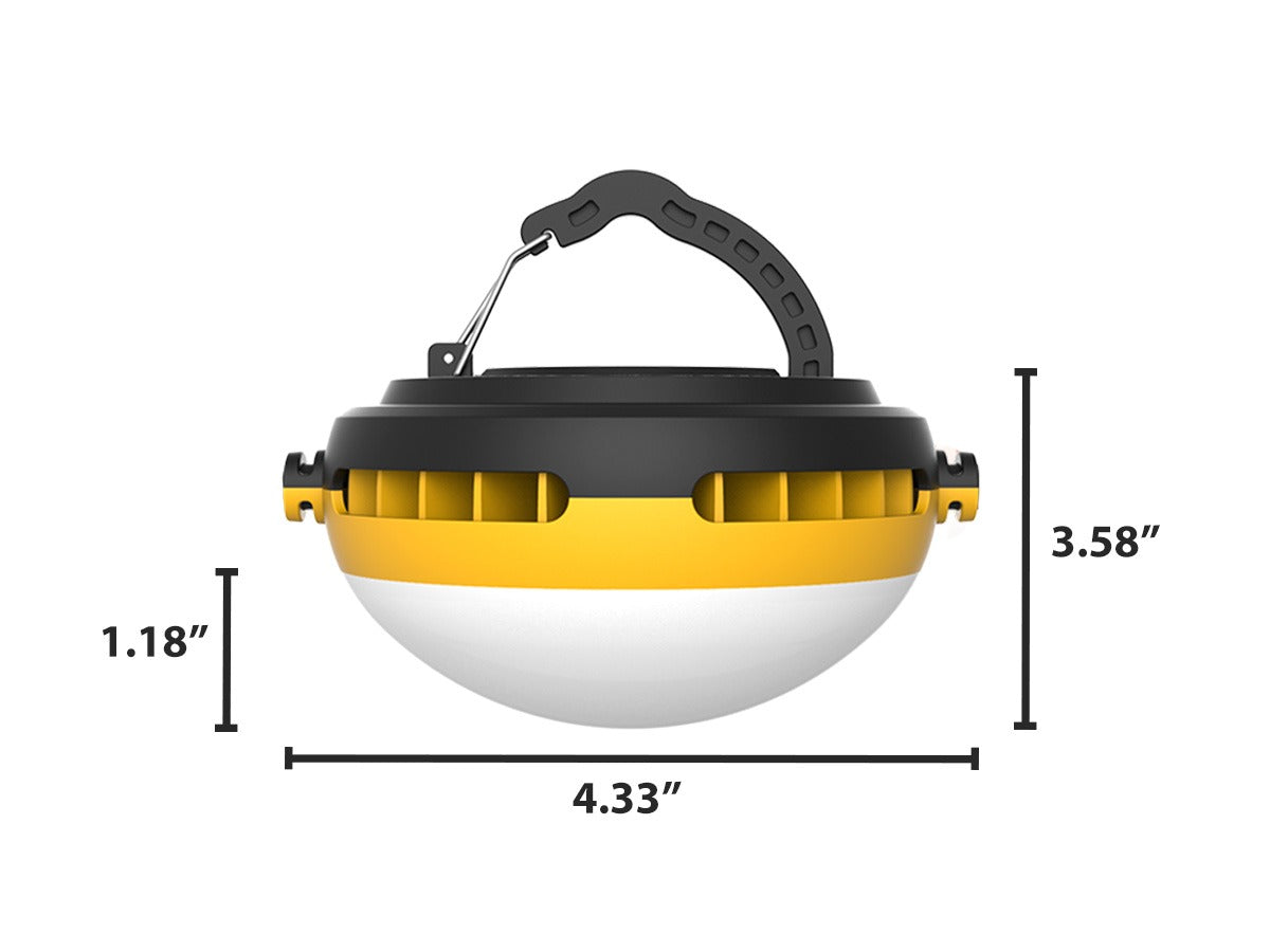 Compact dual-colored black and yellow led work light from 50ft temporary led stringer work lights set of 5