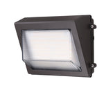 LED Traditional Wall Pack, 5,800 Lumen Max, Wattage and CCT Selectable, Beam Angle Adjustable, Integrated Photocell, 120-277V
