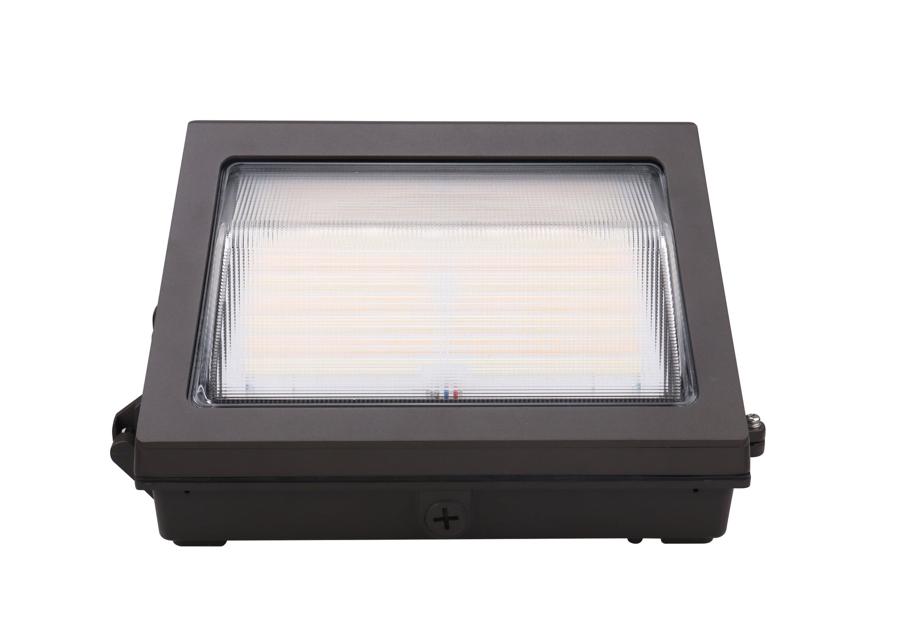 LED Traditional Wall Pack, 11,600 Lumen Max, Wattage and CCT Selectable, Beam Angle Adjustable, Integrated Photocell, 120-277V