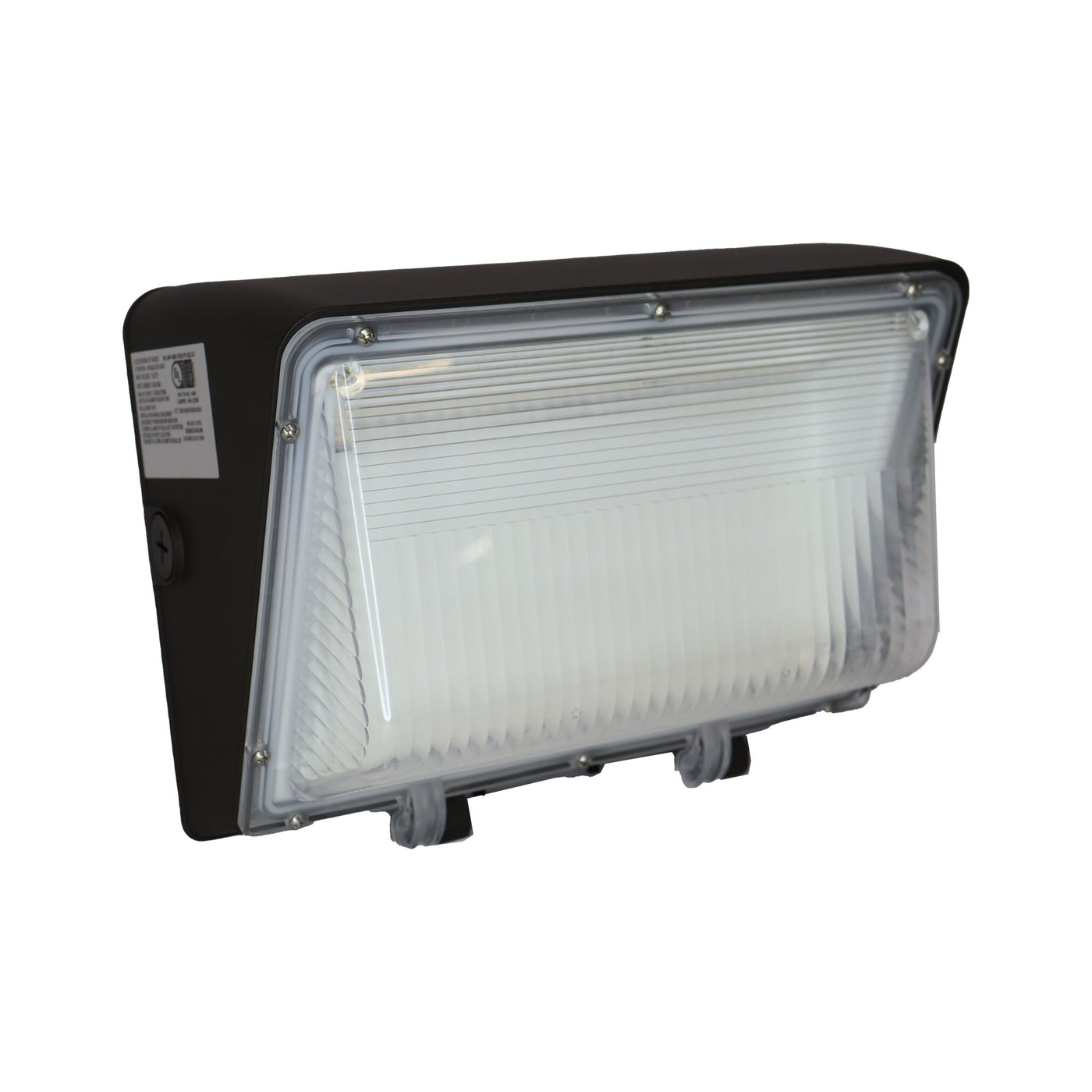 LED Wall Pack, 16/30/42/46 Wattage Selectable, 6250 Lumens, 120-277V, CCT Selectable 3000K/4000K/5000K, Bronze Finish