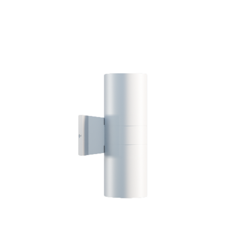 4" LED Architectural Indoor Wall Mount Cylinder Light, 3300 Lumens, 30W Direct/Indirect, CCT Selectable, 120-277V, Black or White