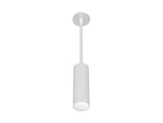 6" LED Architectural Cylinder Light Fixture, 2200 Lumens, 25W, CCT Selectable, 120-277V, White Finish