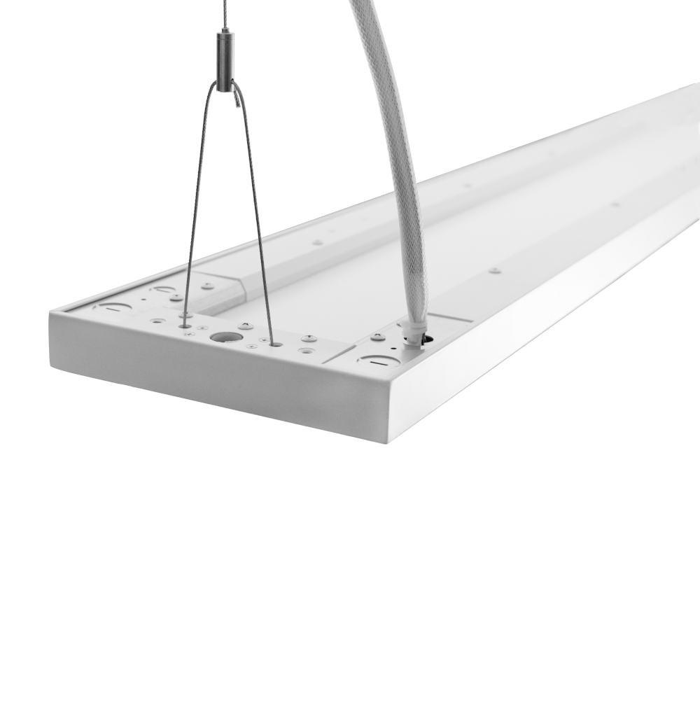 8FT LED Direct/Indirect Edge Lit Linear Light, 10,000 Lumens, 80W, 4000K, 120-277V