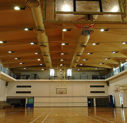 Indoor Basketball Court Lighting