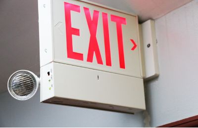 LED Emergency Lights With Battery Backup