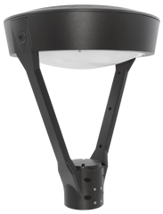 LED Post Top Light, 19,220 Lumen Max, Wattage and CCT Selectable, Integrated Photocell, 120-277V