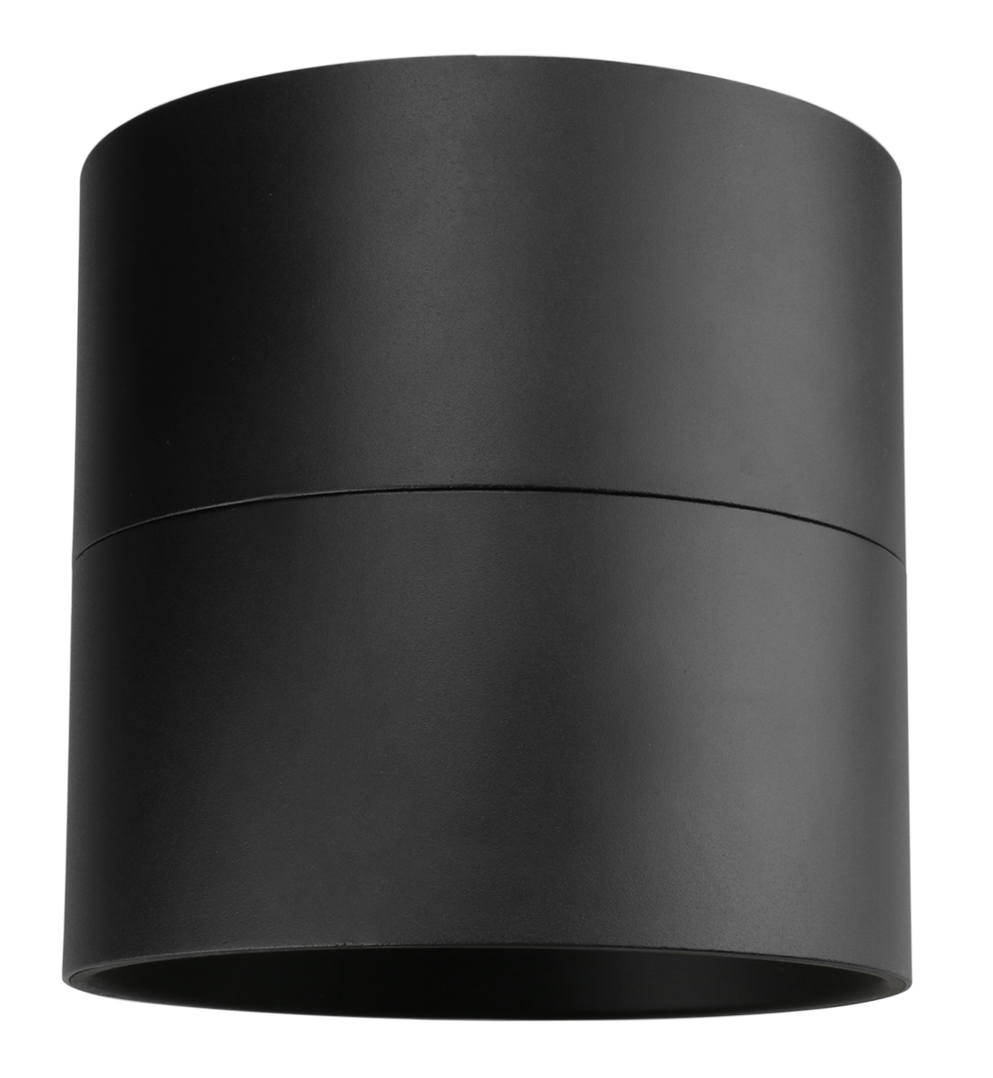 4" LED Cylinder Light Fixture, 2500 Lumens, Wattage Selectable, 2700K, 3000K, 3500K, or 4000K, 120-277V, Black Finish, Trim Options