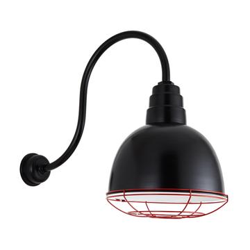 deep bowl metal barn shade