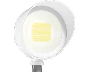 LED Bullet Flood Light, 1324 Lumen Max, Wattage and CCT Selectable, 120V, Multiple Finishes Available