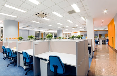 Commercial office lighting fixtures