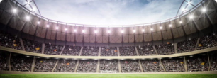 using LED high bay lights in arenas and stadiums