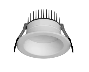 4" LED Round Commercial Downlight, 2000 Lumen Max, Wattage and CCT Selectable, 120-277V