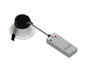 4" LED Round Commercial Downlight, 2000 Lumen Max, Wattage and CCT Selectable, 120-277V