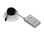 6" LED Round Commercial Downlight, 5000 Lumen Max, Wattage and CCT Selectable, 120-277V